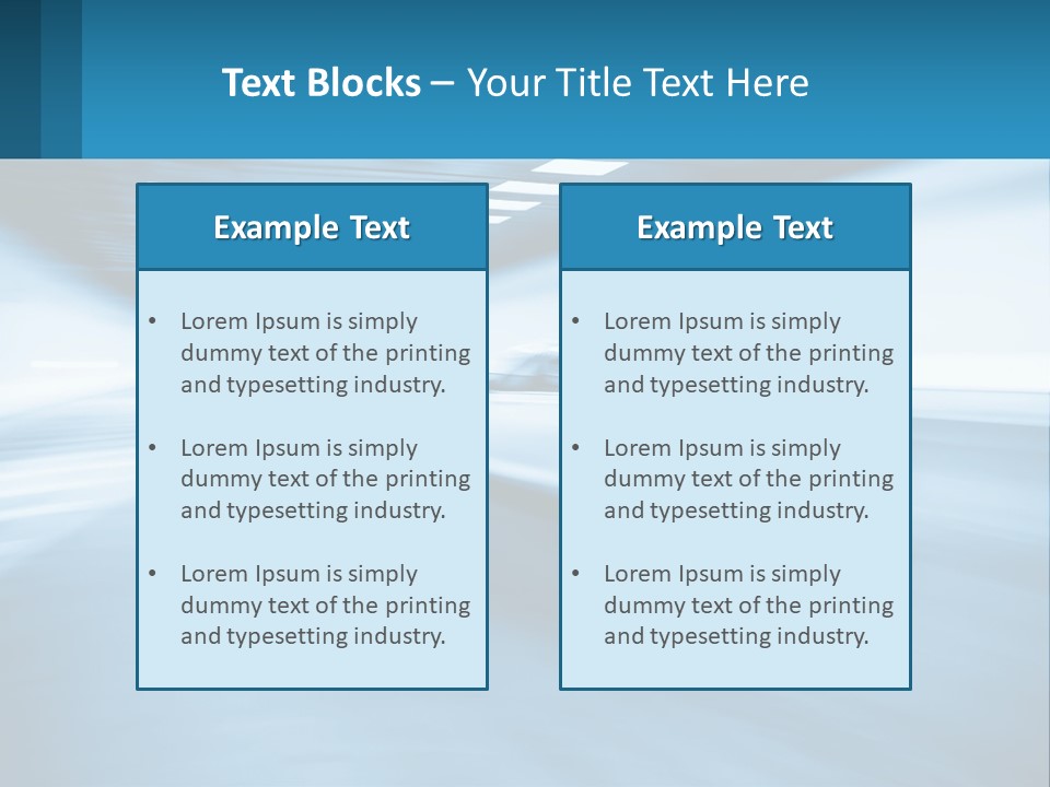 Air Electric White PowerPoint Template