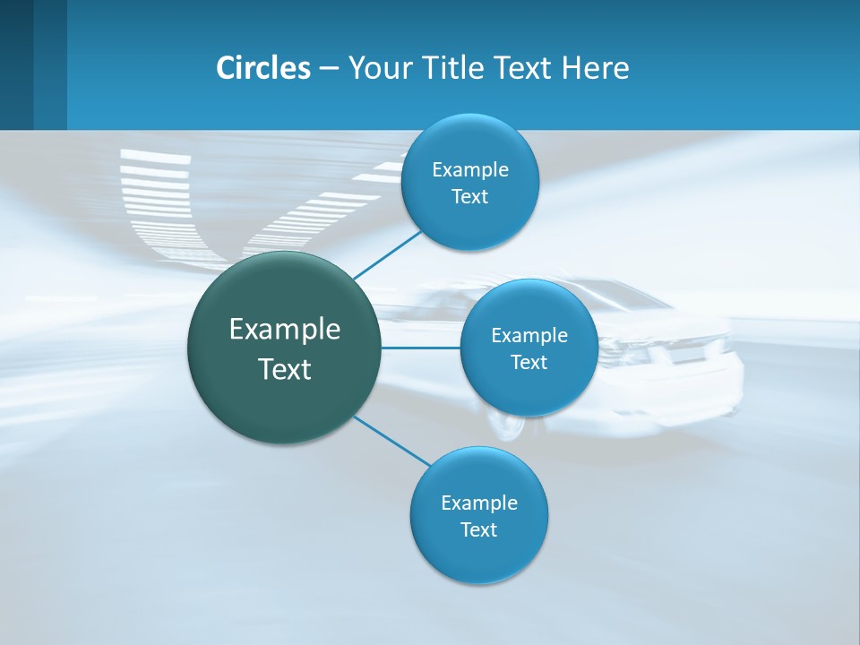 Air Electric White PowerPoint Template