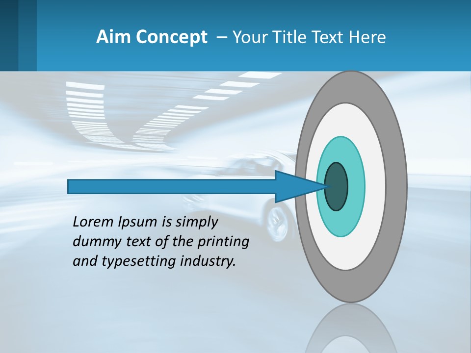 Air Electric White PowerPoint Template