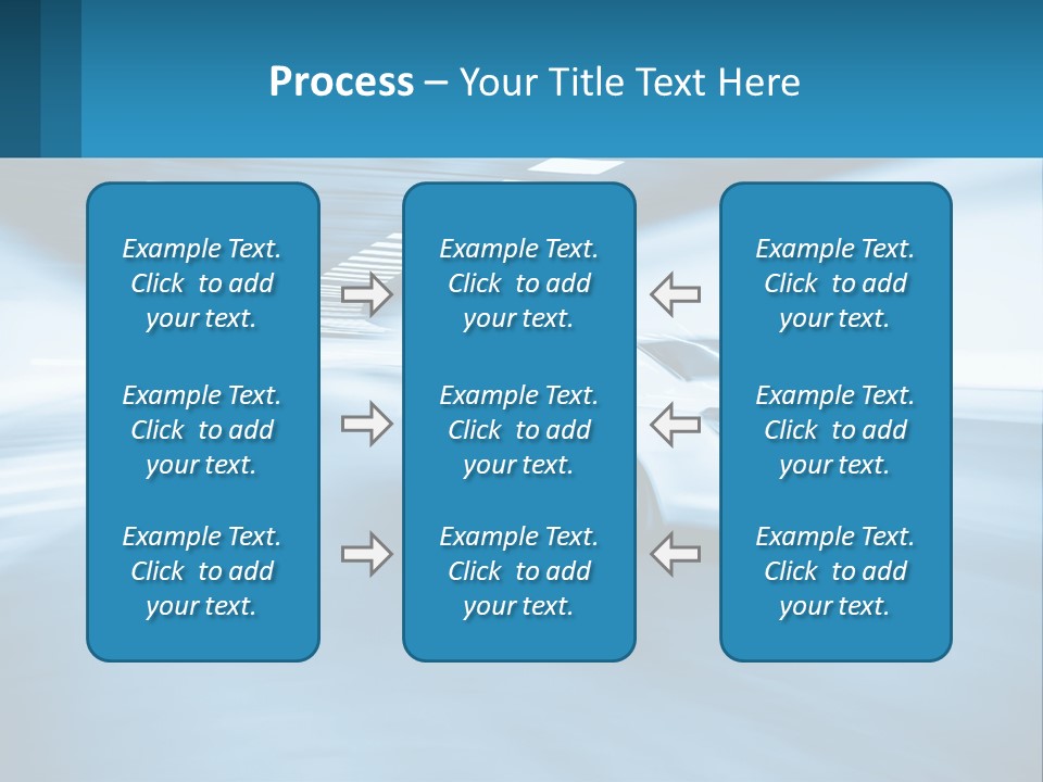 Air Electric White PowerPoint Template