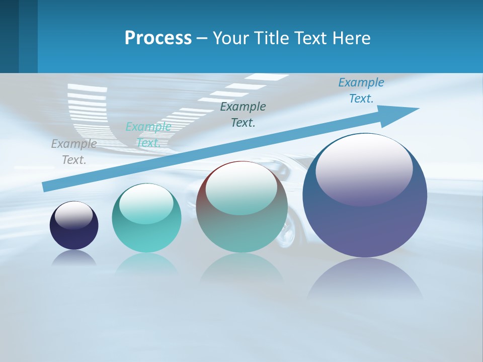 Air Electric White PowerPoint Template