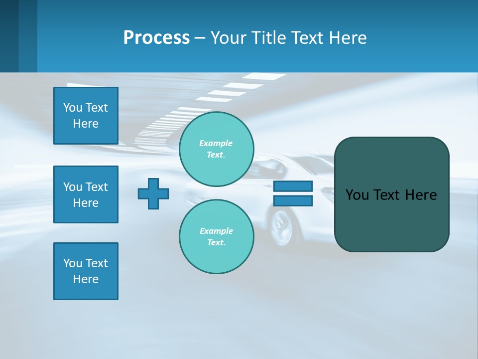 Air Electric White PowerPoint Template