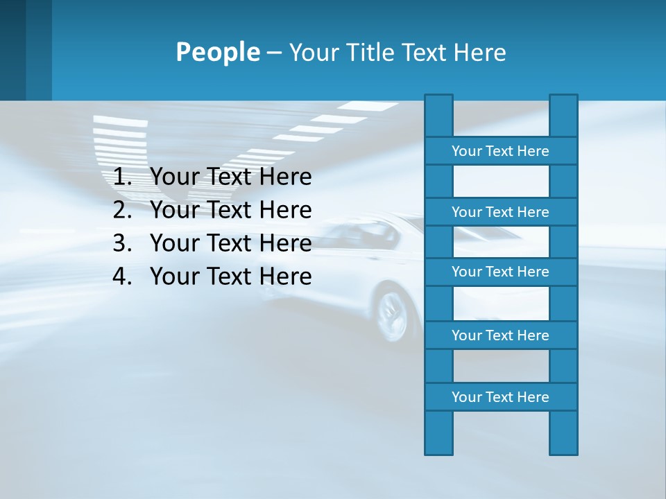 Air Electric White PowerPoint Template
