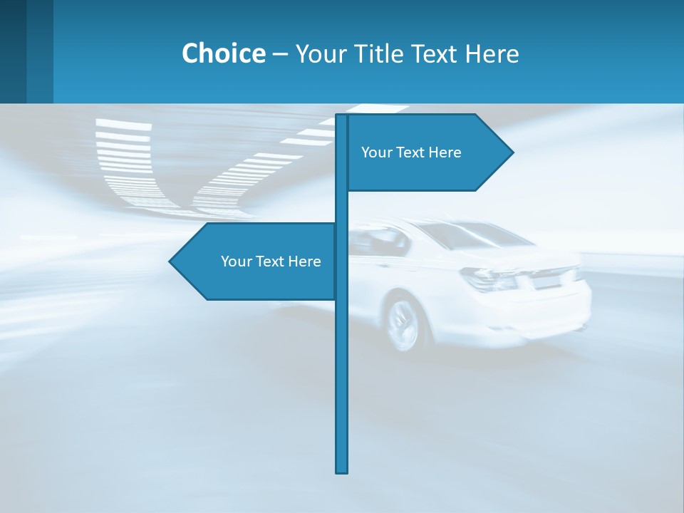 Air Electric White PowerPoint Template