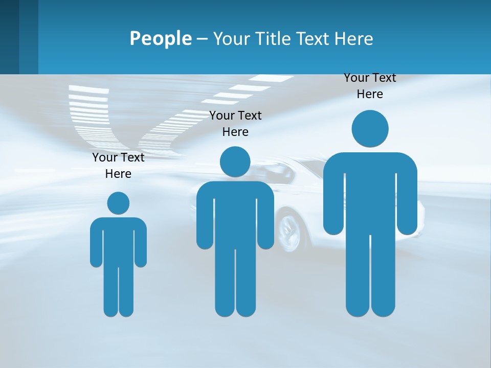 Air Electric White PowerPoint Template