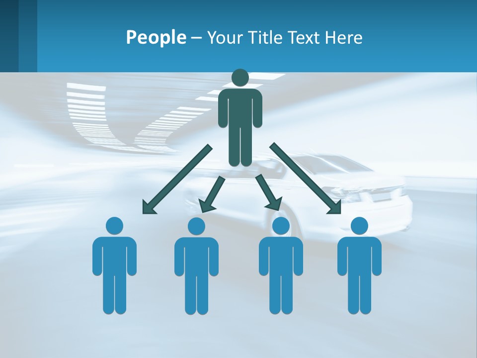 Air Electric White PowerPoint Template