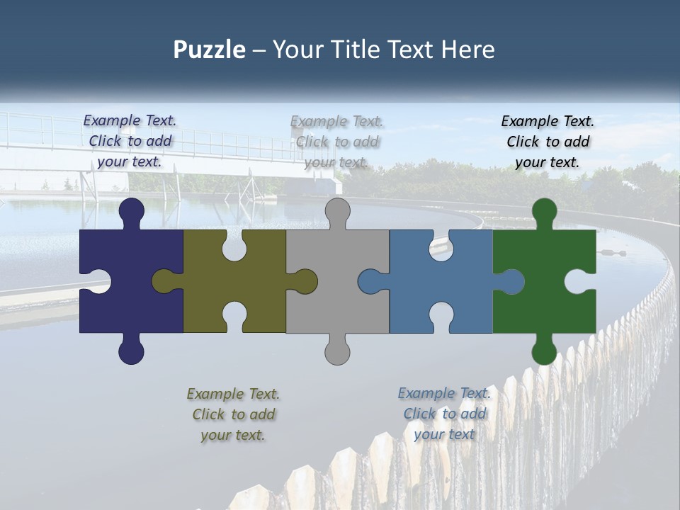 System Electricity House PowerPoint Template