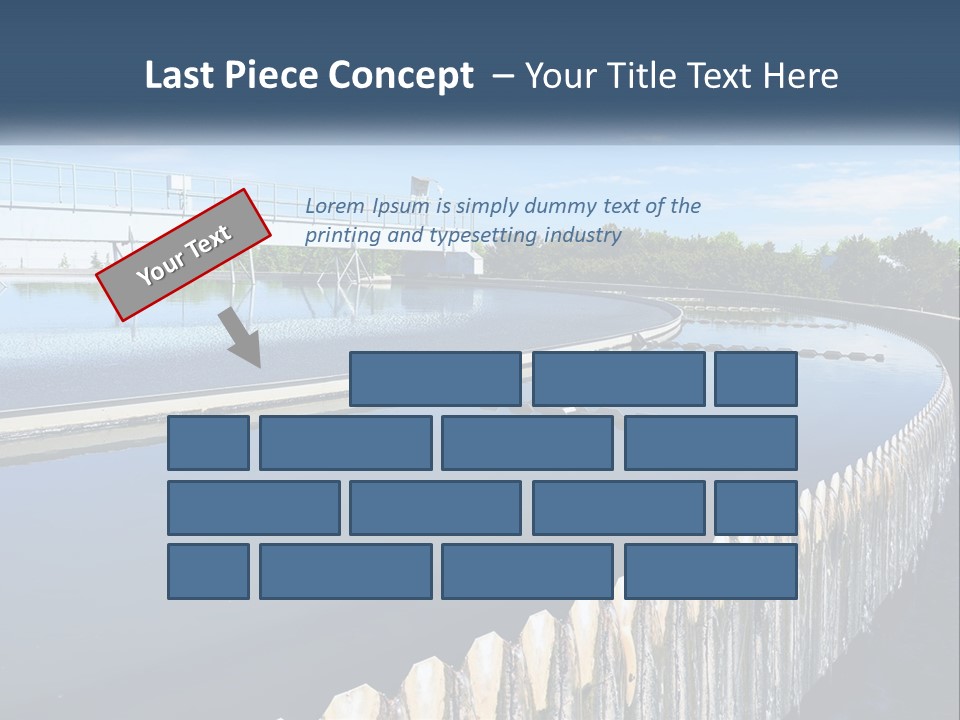 System Electricity House PowerPoint Template