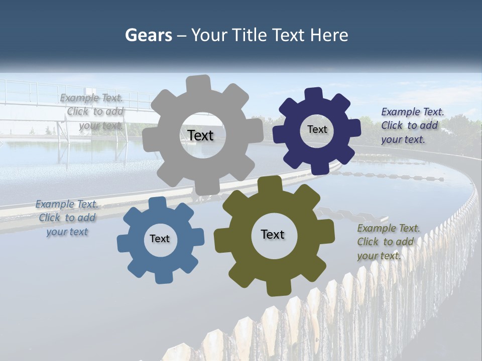 System Electricity House PowerPoint Template