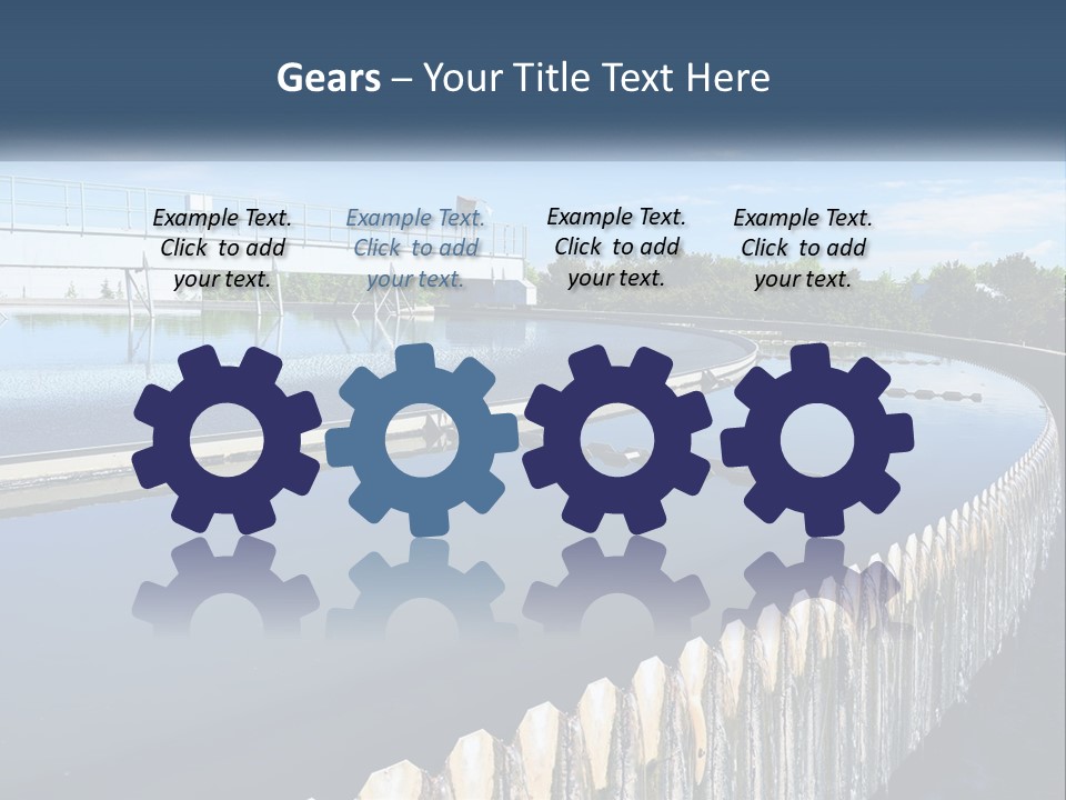 System Electricity House PowerPoint Template