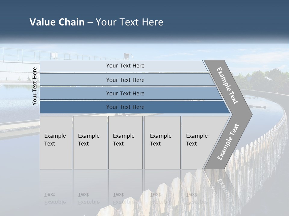 System Electricity House PowerPoint Template