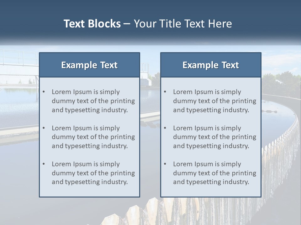 System Electricity House PowerPoint Template