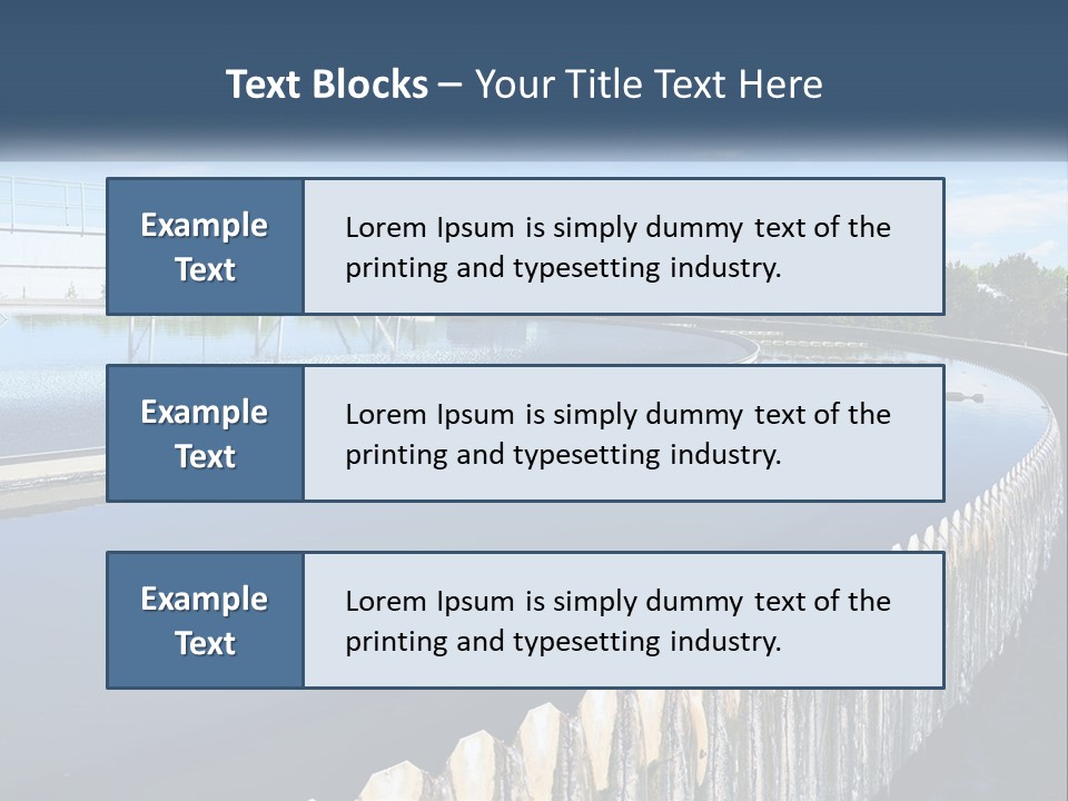 System Electricity House PowerPoint Template