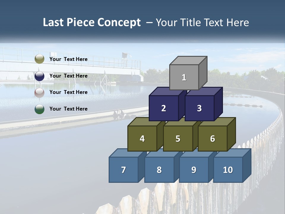 System Electricity House PowerPoint Template