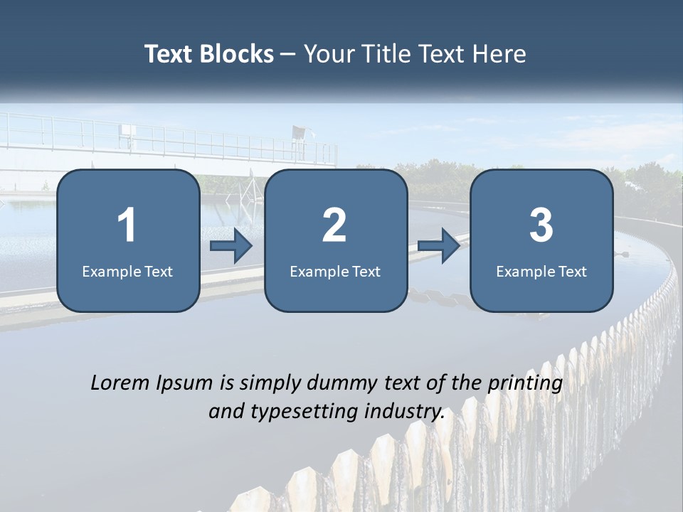 System Electricity House PowerPoint Template