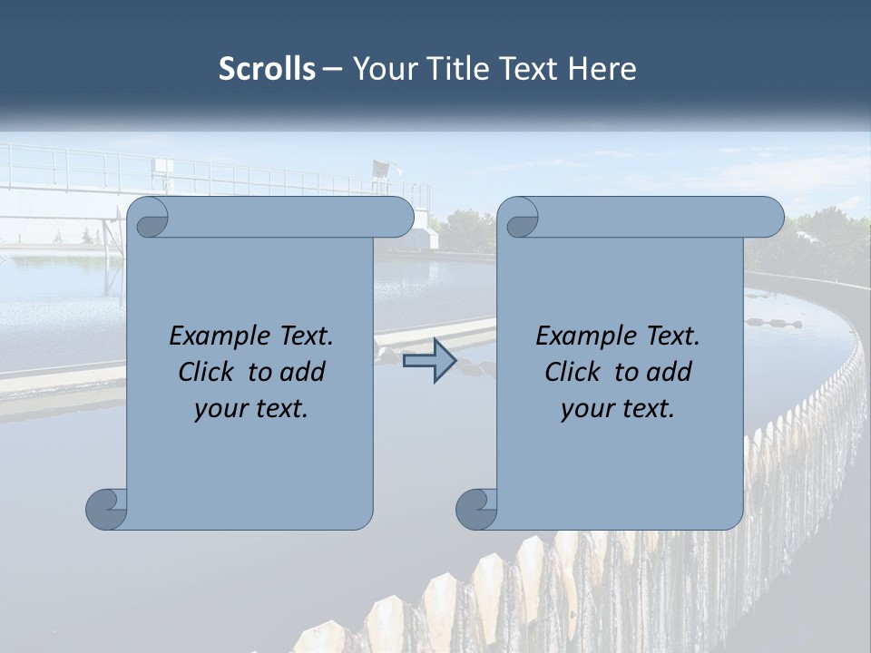 System Electricity House PowerPoint Template