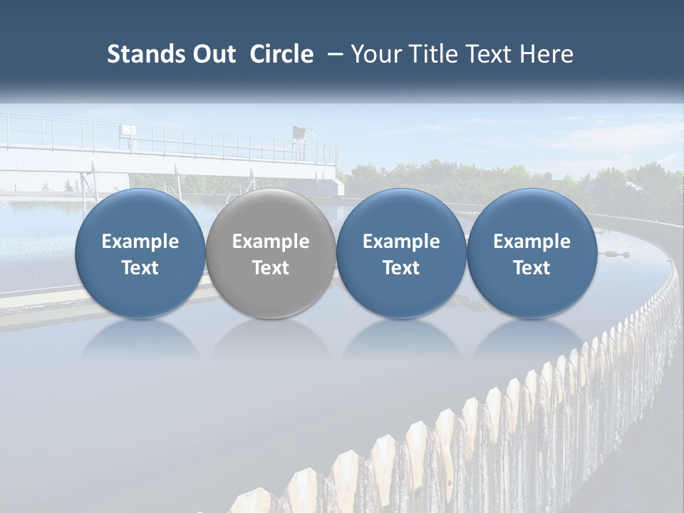 System Electricity House PowerPoint Template