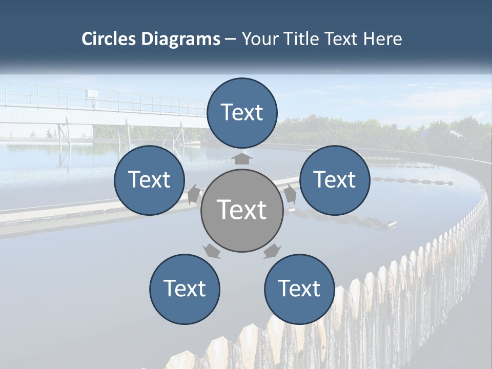 System Electricity House PowerPoint Template