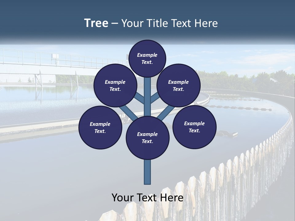 System Electricity House PowerPoint Template