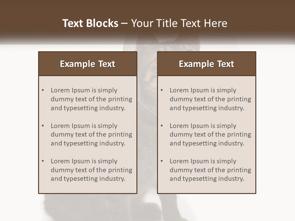 Industry House Electric PowerPoint Template