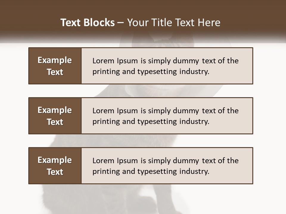 Industry House Electric PowerPoint Template