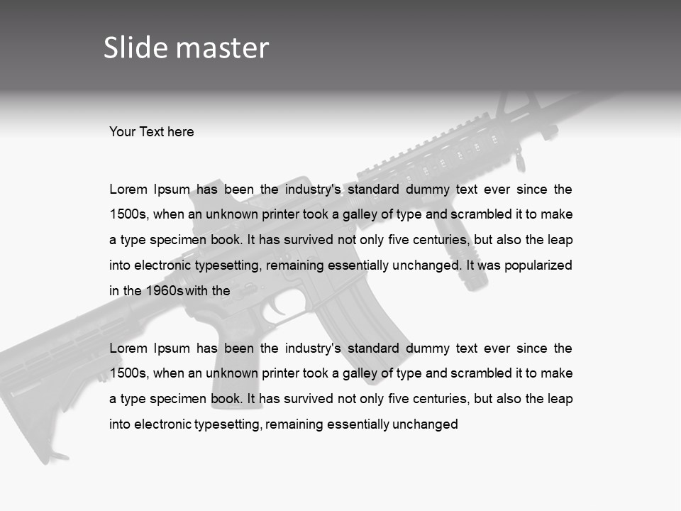 Equipment Ventilation Home PowerPoint Template