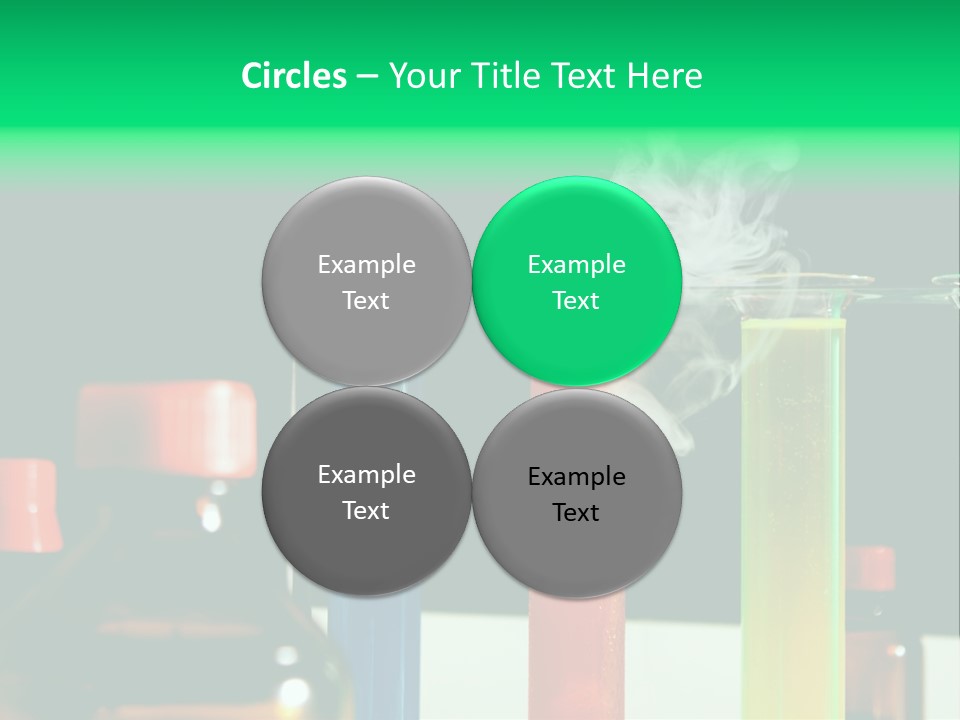 Supply Switch White PowerPoint Template