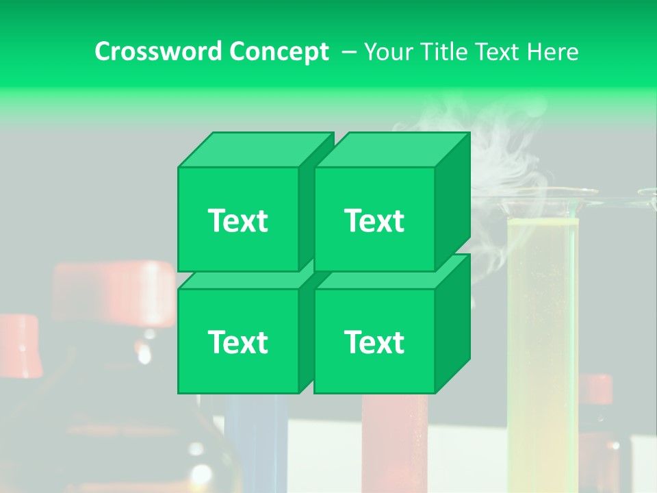 Supply Switch White PowerPoint Template