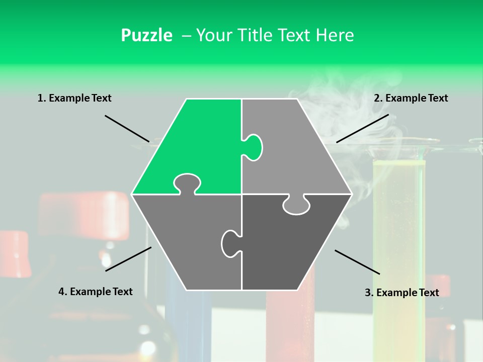 Supply Switch White PowerPoint Template