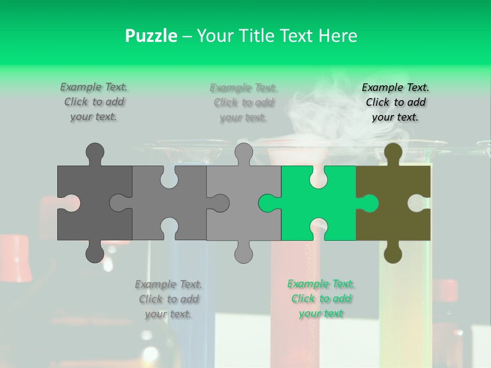Supply Switch White PowerPoint Template