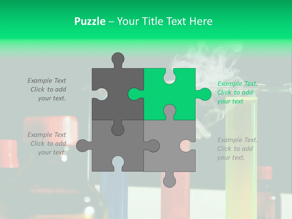 Supply Switch White PowerPoint Template