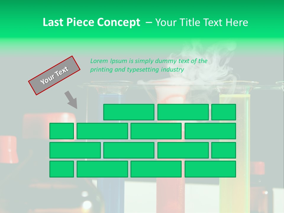 Supply Switch White PowerPoint Template