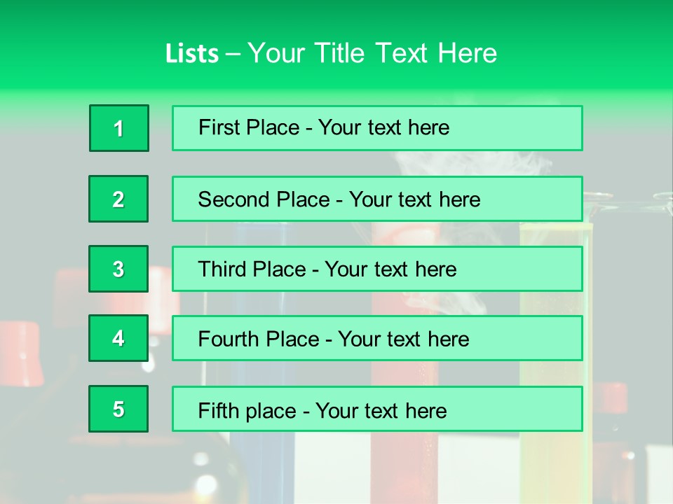 Supply Switch White PowerPoint Template