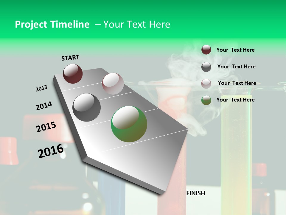 Supply Switch White PowerPoint Template