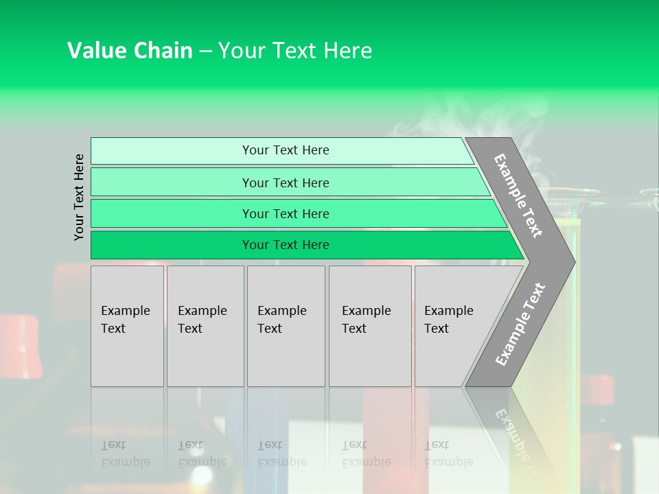 Supply Switch White PowerPoint Template