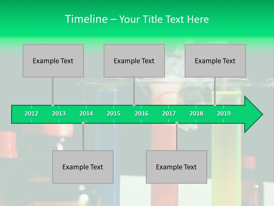 Supply Switch White PowerPoint Template
