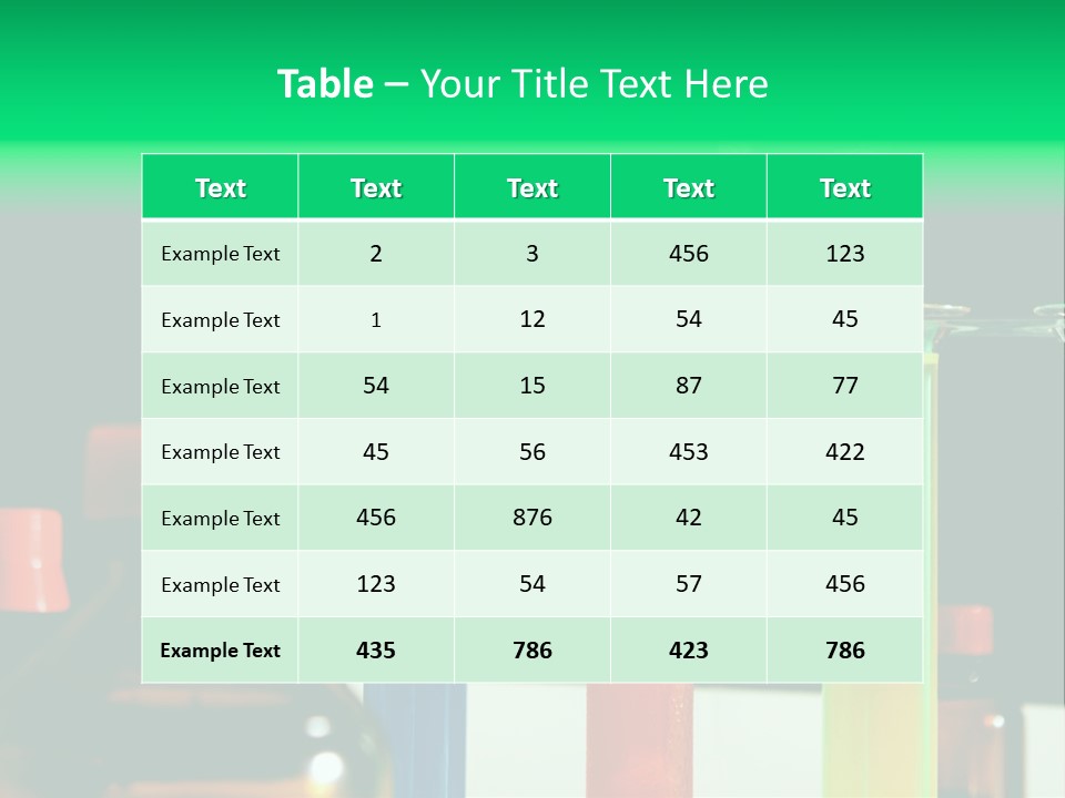 Supply Switch White PowerPoint Template