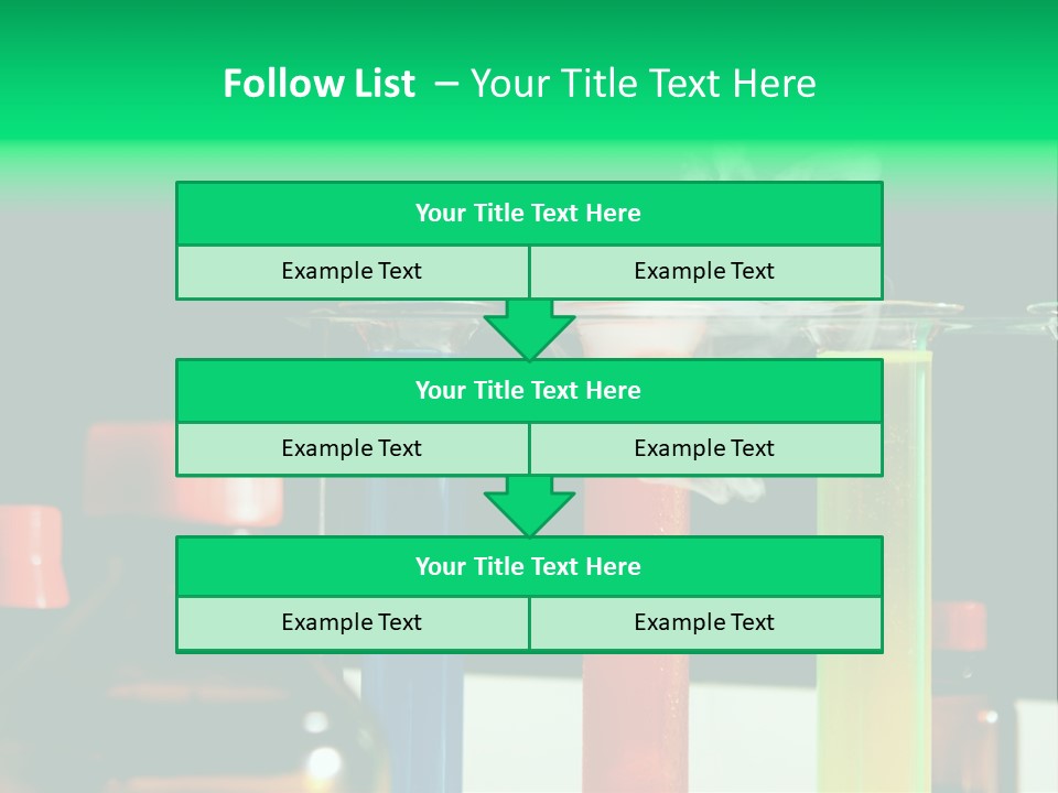 Supply Switch White PowerPoint Template