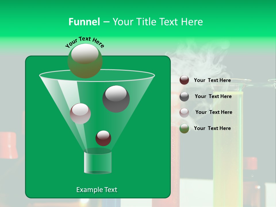 Supply Switch White PowerPoint Template