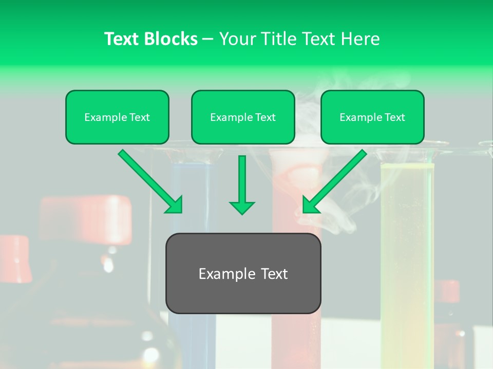 Supply Switch White PowerPoint Template
