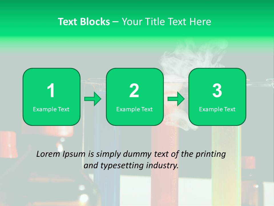 Supply Switch White PowerPoint Template