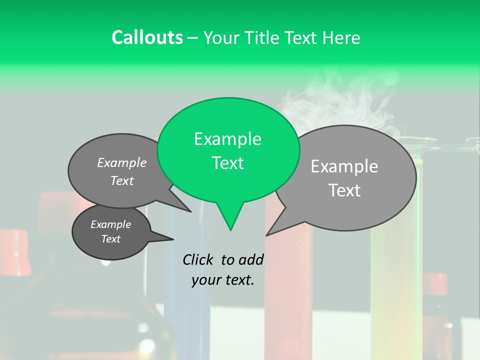 Supply Switch White PowerPoint Template