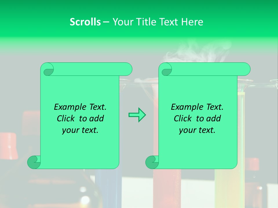 Supply Switch White PowerPoint Template