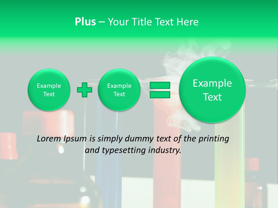 Supply Switch White PowerPoint Template