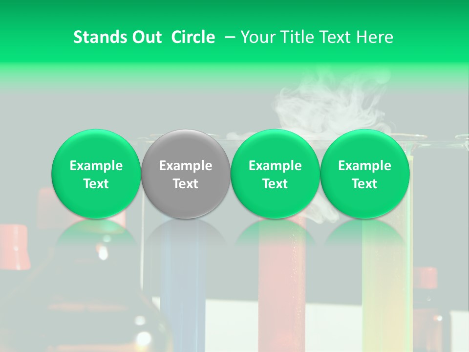 Supply Switch White PowerPoint Template