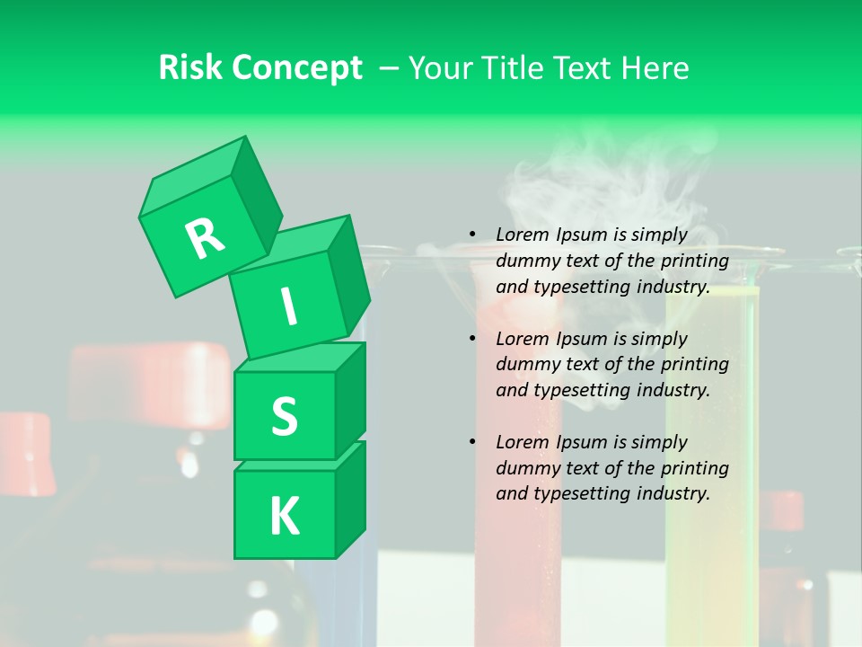 Supply Switch White PowerPoint Template