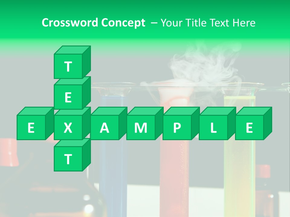 Supply Switch White PowerPoint Template