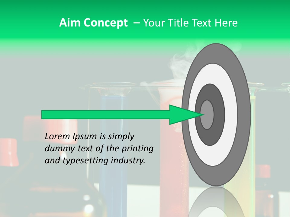 Supply Switch White PowerPoint Template