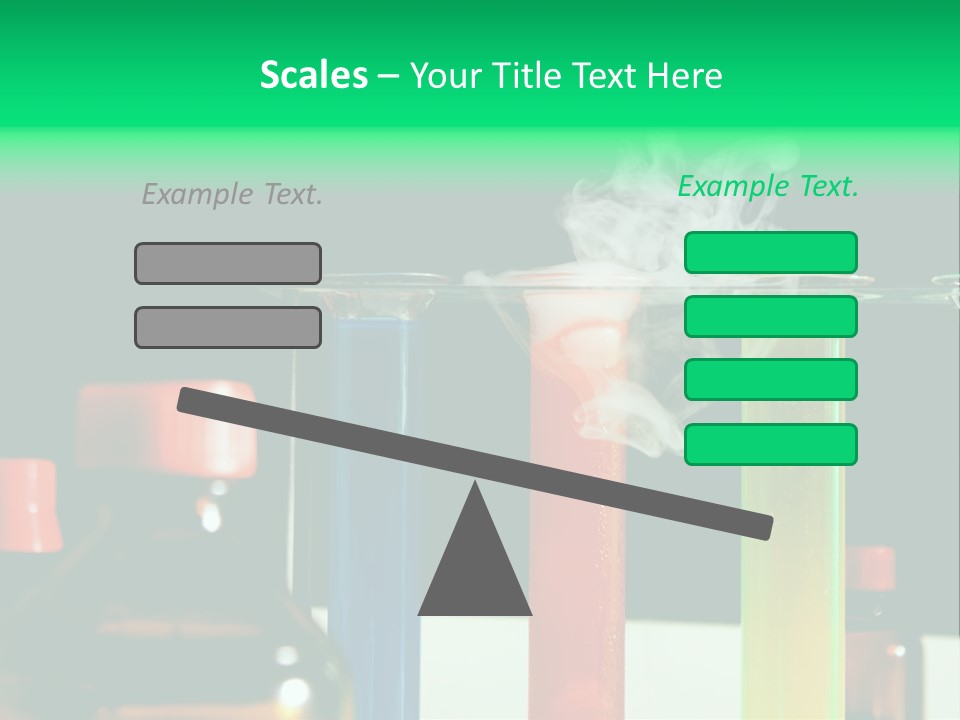 Supply Switch White PowerPoint Template