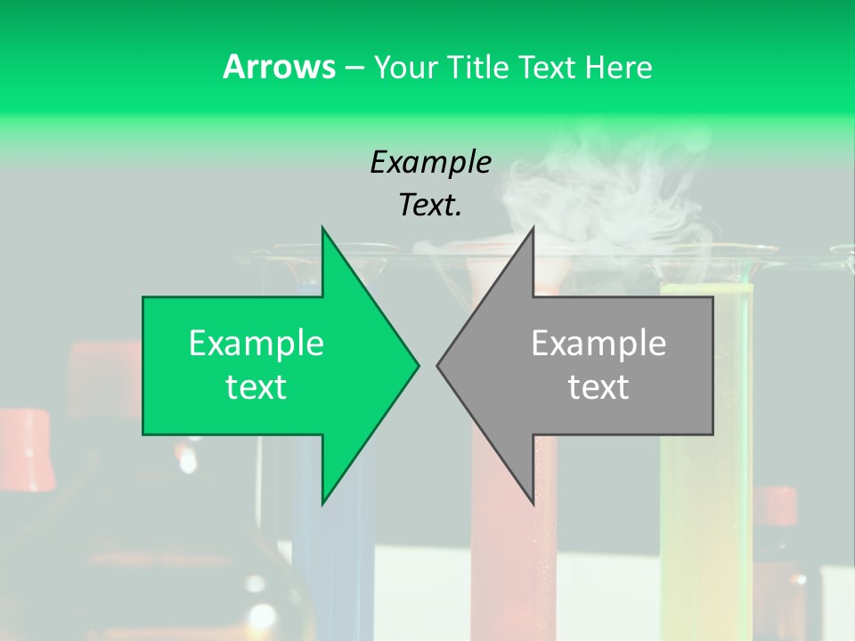 Supply Switch White PowerPoint Template